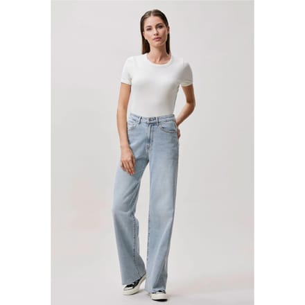 Catwalk Junkie Loose Fit Jeans Jeans Dames - Broek - Blauw - Maat 26