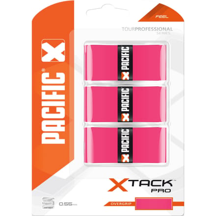 Pacific Overgrip X Tack Pro 0,55 Mm 3 Stuks Roze