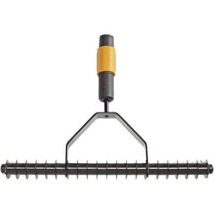 Fiskars Quikfit Verticuteerhark - Tuingereedschap - Hark opzetstuk - 370 mm