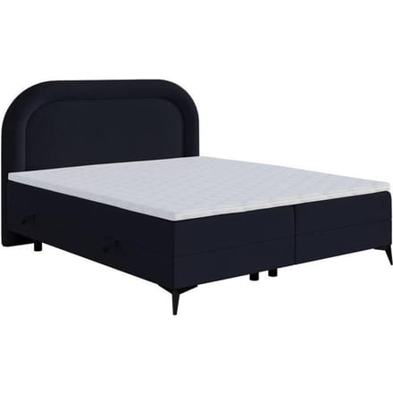 Boxspring Lorena velvet inclusief topper 160 x 200 cm | NADUVI Collection