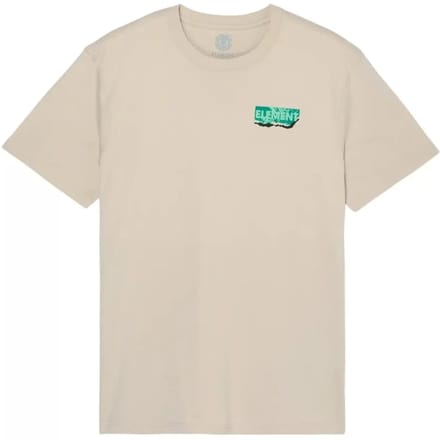 Element Torn T-shirt Met Korte Mouwen Beige M Man
