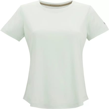 Mindo dames T-shirt met korte mouwen en anti-insectenprint van mesh