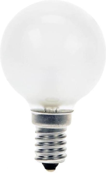 5 stuks - Calex - Kogellamp - Gloeilamp - 10 Watt Mat - E14
