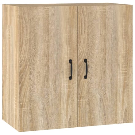 vidaXL Wandkast - Geprocessed Hout, Sonoma Eik, 60 x 31 x 60 cm