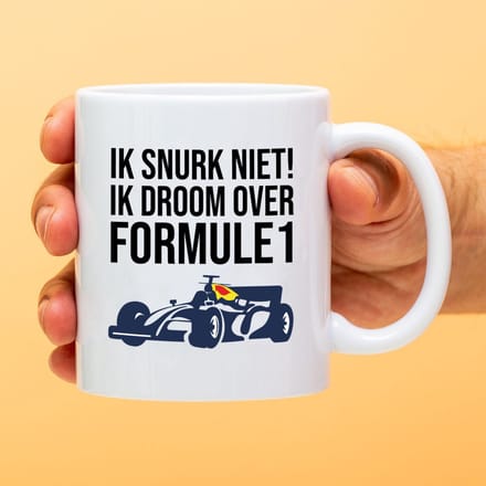 Mok Niet Storen, Ik Droom Over Formule 1 van Ditverzinjeniet.nl