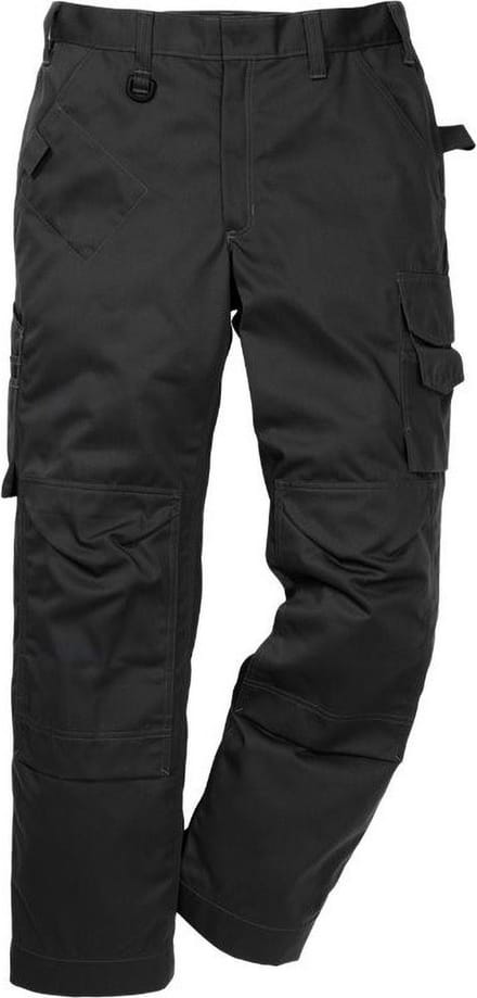 Kansas Industriebroek Icon On e broek 2112 Luxe, mit Kniezakken Zwart