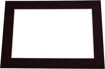 Passepartout Zwart Formaat 27,9x35,6cm (25 stuks)