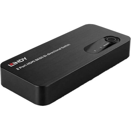 LINDY 38339 HDMI-switch Bidirectioneel bruikbaar 7680 x 4320 Pixel