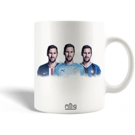 Mug en Céramique Lionel Messi Paris Saint Germain Manchester City Inter Milan