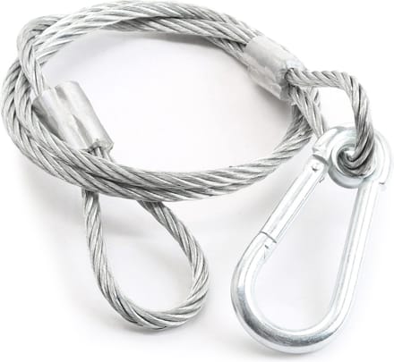 BeamZ Safety 1 Veiligheidskabel 95cm 5mm 65kg