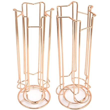 Koffiecapsulehouder Opbergrek Plank Standaard Koffieware voor het vasthouden van 18 stuks koffiecapsules beige