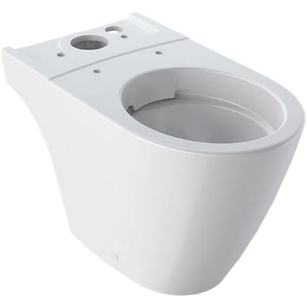 Geberit iCon pedestal WC for surface-mounted cistern, washdown flush without flushing rim 200460000