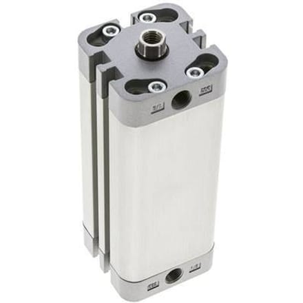 ISO 21287 Compacte Dubbelwerkende Cilinder 32-80mm - Magnetisch