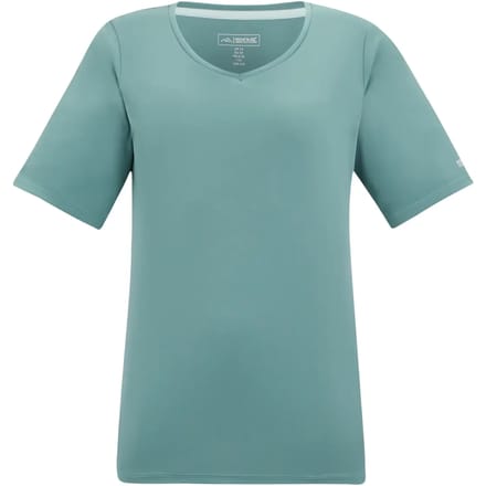 Dames Fingal T-shirt met korte mouwen en V-hals