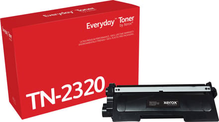Xerox Toner vervangt Brother TN-2320 Compatibel Zwart 2600 bladzijden Everyday™ Toner 006R04205