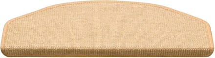 Trapmat Sisal - Naturel - 25 x 65 cm - 15 Stuks