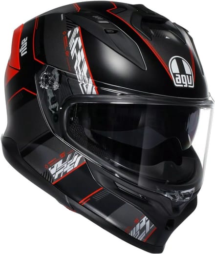 AGV K7 Kyber Zwart Rood Integraalhelm - Helm
