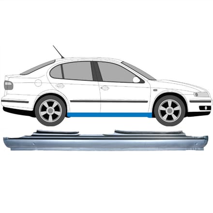 Volledige dorpel voor Seat Leon 1999-2004 / Rechts