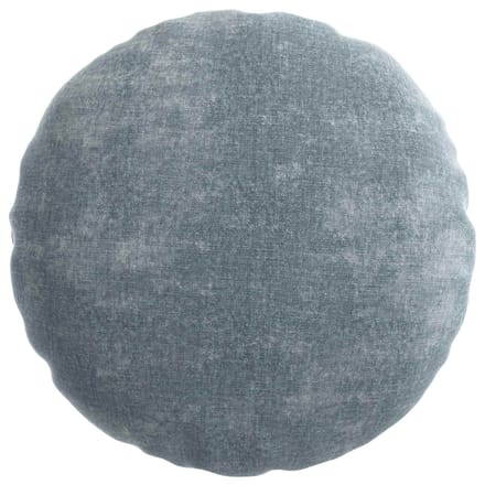 vidaXL - Kussensloop - 6 - st - HEERLEN - Lichtblauw - Diam. - 60 - cm - Chenille - Stof