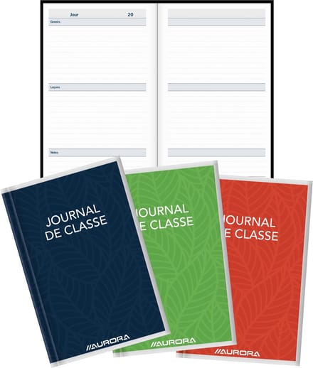 Aurora Education schoolagenda ft 10,5 x 16,5 cm, 224 bladzijden, eeuwigdurend 20 stuks
