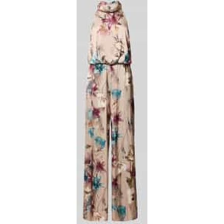 relaxed fit jumpsuit met all-over bloemenmotief