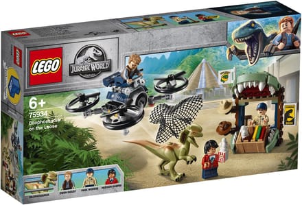 LEGO Jurassic World Dilophosaurus on the Loose 75934