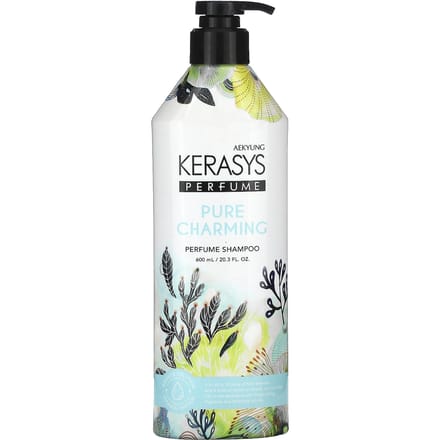 Kerasys, Pure Charming Fragrance Shampoo, 20.3 fl oz (600 ml) white