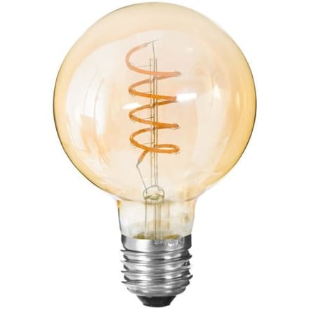 Atmosphera LED Lamp Globe G95 E27 - Amber, 420 lumen