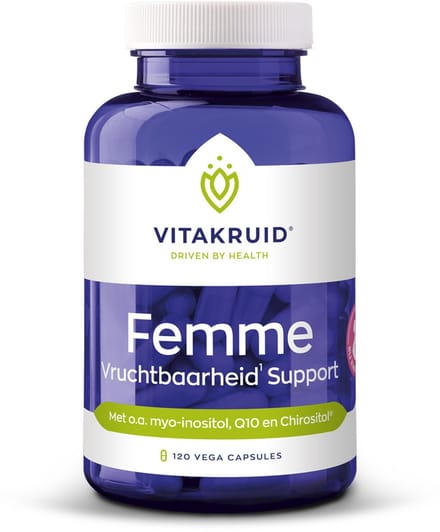 Vitakruid Femme Vruchtbaarheid Support 120 vegacapsules