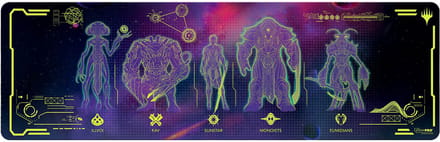 Ultra Pro - Magic: The Gathering - Edge of Eternities - Alien Race Primer Play Insert Table Playmat 240cm - UK