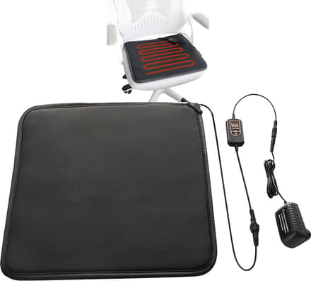 VELTRR® Autostoel Verwarming - Warmtekussen - Autostoelhoes Universeel - Zwart