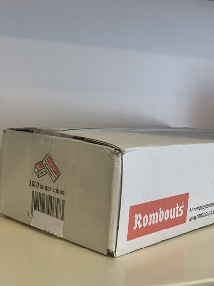 Rombouts - Suikerklontjes - Suiker - 1000st - 4 gr