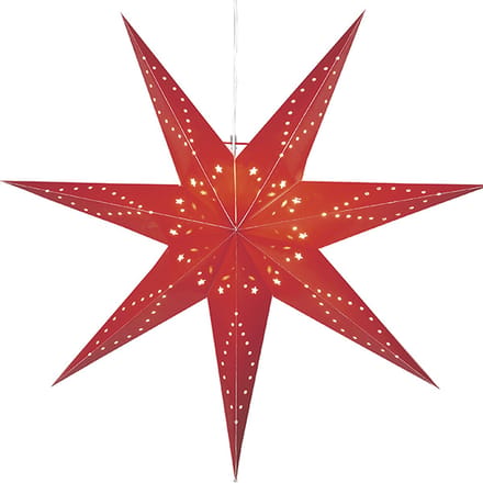 Star Trading papieren ster 'Katabo', rood, groot, Ø 100cm