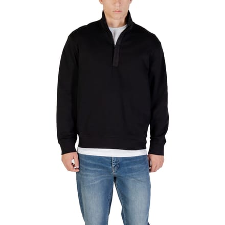 Pullover Sweatshirt - Black Sweaters