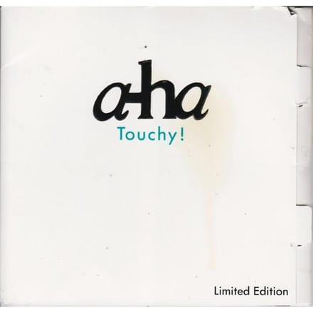 7 inch Single A-HA - Touchy! / Hurry Home W7749 WARNER BROS 1988 VK Pop Gebruikt black