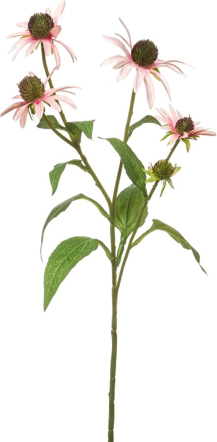 Emerald - Kunstbloem Rudbeckia 73cm lichtroze - Kunstplant voor binnen