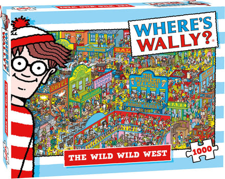 Where’s Wally Wild West Puzzel 1000 Stukjes