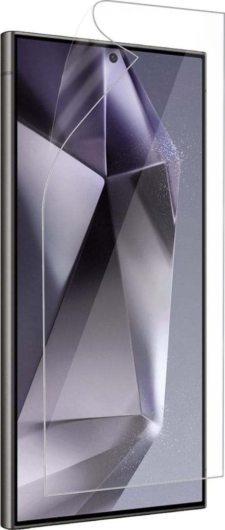 Screenprotector - Folie - Geschikt voor Samsung Galaxy S24 Ultra - Ultra Clear - Bescherm Folie - Soft TPU - Screen Protector