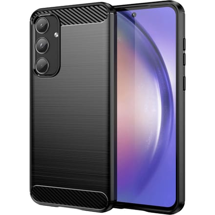 Mocaa Samsung Galaxy A55 Schokbestendig Hoesje Zwart