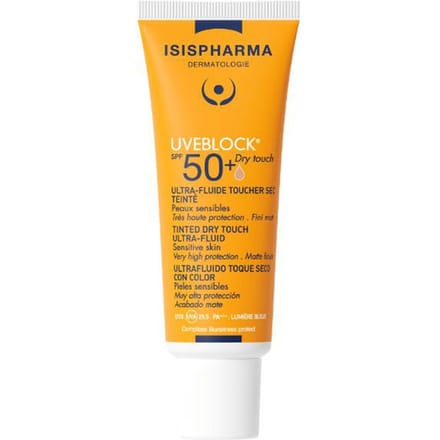 Isispharma Uveblock Ultra-Fluide Droge Touch Gekleurd SPF50+ 40 ml