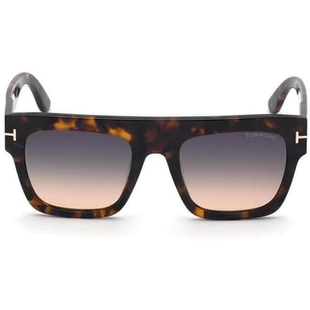 Tom Ford zonnebril Renee FT0847 52B Dark Havana Smoke Gradiënt