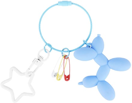 Yehwang Tas accessoires - Dogly pendant - Blauw - Tas hanger