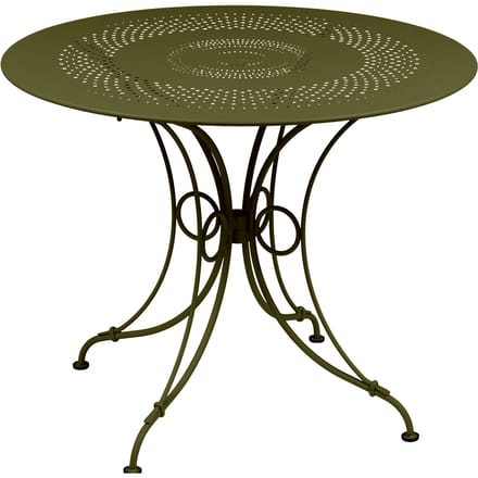 Fermob 1900 tafel - D3 Pesto - Ø 96