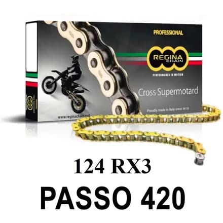 Motorfiets ketting Regina 124rx3