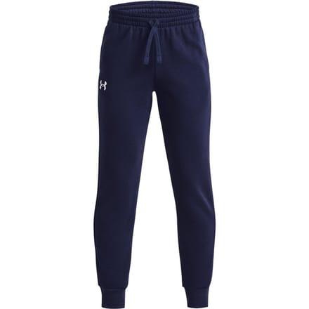 Under Armour UA Rival Fleece Joggers Unisex Sportbroek - Navy - Wit