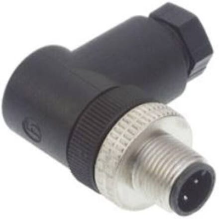 Hirschmann 933 165-100-1 Sensor/actuator connector, niet geassembleerd M12 Aantal polen (sensoren): 4 Stekker, haaks 1 stuk(s)