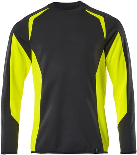 Mascot Accelerate Safe Sweatshirt 22084-781 - Zwart/hi-vis geel - S