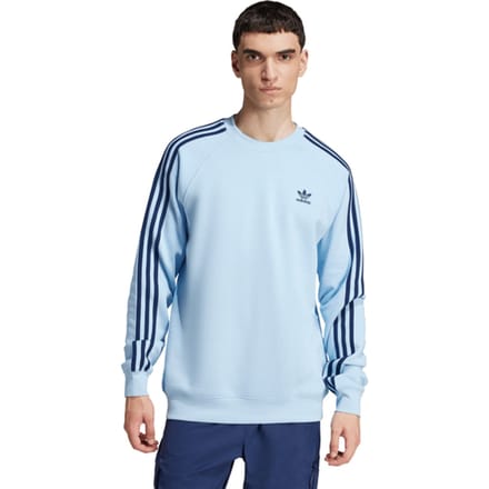 Adidas Originals 3-stripes Crew Sweatshirt Blauw