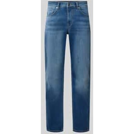 straight fit jeans van katoenmix model 'Cash'