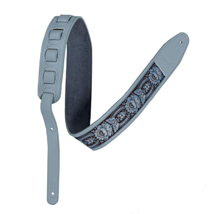 Fame Woven Guitar Strap Blue - Gitaarband